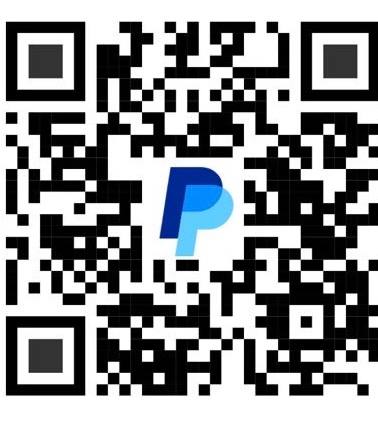 QR Code للتبرع عبر PayPal